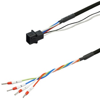 三菱電機J4対応電源ケーブル電磁ブレーキ付き<直結><コネクタ><可動><MR-J4W03PWBRCBL**M-H相当品> - ダイヤトレンド