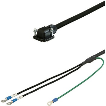 三菱電機J4/J3対応電磁ブレーキケーブル<直結><アングルプラグ><反負荷側><可動><シールド有> ダイヤトレンド