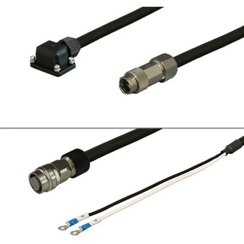三菱電機J4/J3対応電磁ブレーキケーブル<中継><アングルプラグ><反負荷側><可動> ダイヤトレンド