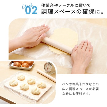 まな板や皿に敷く汚れ軽減シート アイメディア
