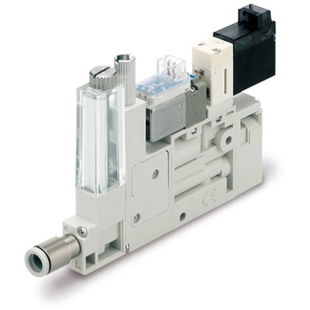 ZQ□A Series 薄形真空ユニット エジェクタシステム 省エネ機能なし 単体 SMC