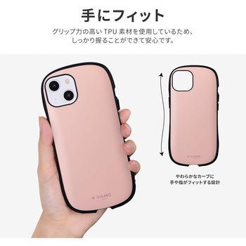 iPhone 14 iPhone 13 耐衝撃ハイブリッドケース 「ViAMO personal」 ストラップホール付 LEPLUS NEXT