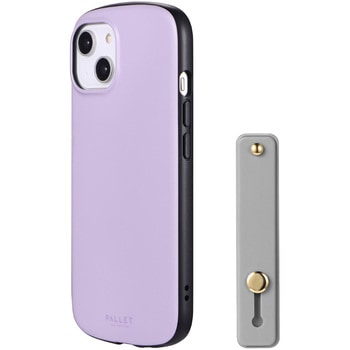 iPhone 14 iPhone 13 超軽量・極薄・耐衝撃ハイブリッドケース 「PALLET AIR BAND」 (スマホバンド付属) 薄型 ストラップホール付 LEPLUS NEXT