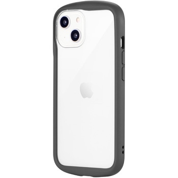 iPhone 14 iPhone 13 耐衝撃ハイブリッドケース 「Cleary」 ストラップホール付 LEPLUS NEXT