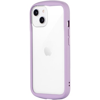 iPhone 14 iPhone 13 耐衝撃ハイブリッドケース 「Cleary」 ストラップホール付 LEPLUS NEXT