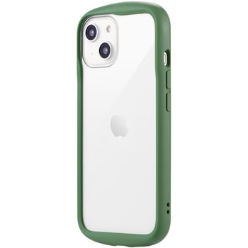 iPhone 14 iPhone 13 耐衝撃ハイブリッドケース 「Cleary」 ストラップホール付 LEPLUS NEXT