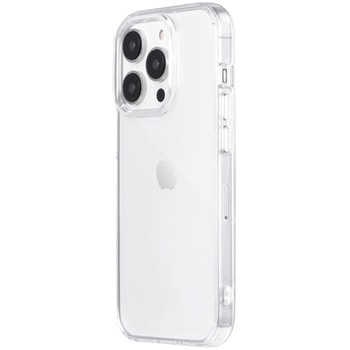 iPhone 14 Pro 耐傷・耐衝撃ハイブリッドケース 「UTILO Tough」 クリア ストラップホール付 LEPLUS NEXT