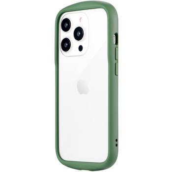 iPhone 14 Pro 耐衝撃ハイブリッドケース 「Cleary」 ストラップホール付 LEPLUS NEXT