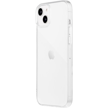 iPhone 14 Plus ソフトケース 「UTILO Soft」 クリア 耐衝撃 ストラップホール付 - LEPLUS NEXT