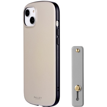 iPhone 14 Plus 超軽量・極薄・耐衝撃ハイブリッドケース 「PALLET AIR BAND」 (スマホバンド付属) 薄型 ストラップホール付 LEPLUS NEXT