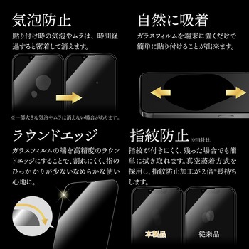 iPhone 14 Plus/iPhone 13 Pro Max ガラスフィルム「GOD GLASS 超凰神」 練磨 全画面保護 超透明 GOD GLASS