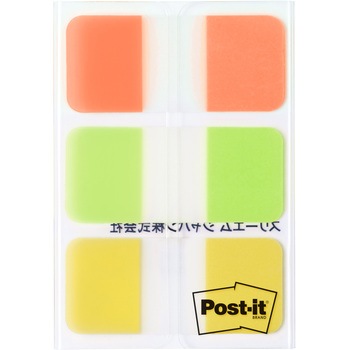 ポスト・イット フィルムインデックス 厚口 40mm×18mm マルチカラー 3M スリーエム アソート 3M(スリーエム)