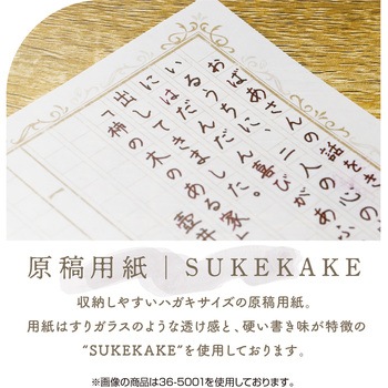 原稿用紙風 ミニメモ帳 ササガワ