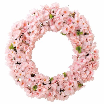 春の装飾品(さくら演出) 桜リース(造花) ストア・エキスプレス