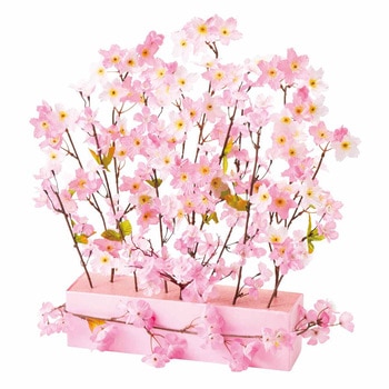 春の装飾品(さくら演出) デラックス桜プランター(造花) ストア・エキスプレス