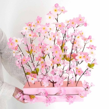 春の装飾品(さくら演出) デラックス桜プランター(造花) ストア・エキスプレス