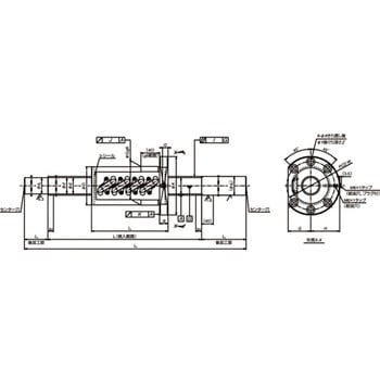 標準ボールねじ(軸端未加工品) ハイスピードSSシリーズ HSS HSS3210N1D2250 NSK(日本精工)