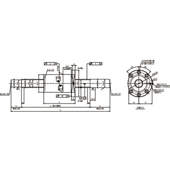標準ボールねじ(軸端未加工品) ハイスピードSSシリーズ HSS HSS3210N1D2250 NSK(日本精工)