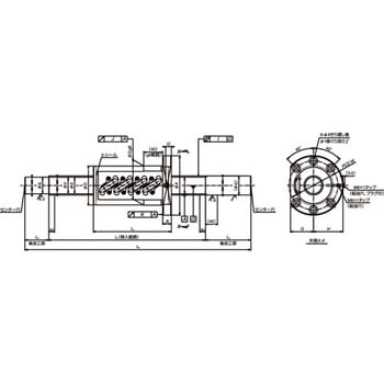 標準ボールねじ(軸端未加工品) ハイスピードSSシリーズ HSS HSS3210N1D2250 NSK(日本精工)