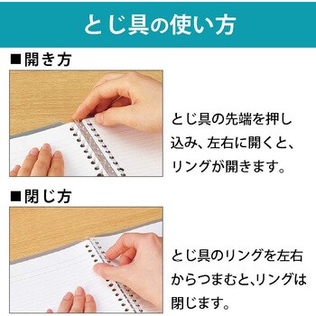 キャンパスバインダー<スマートリング>PP表紙 コクヨ
