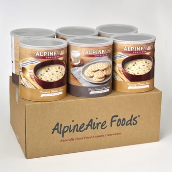 アルパインエアポテトシチュー&クラッカー/徳用缶セット 保存食 アルパインエア