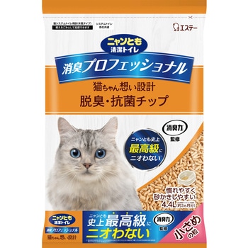 ニャンとも清潔トイレプロフェッショナル脱臭・抗菌チップ - エステー