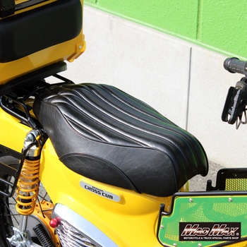 Mr Quick製 ホンダ クロスカブ CC110 JA60/JA45 カスタムロングシート ブラック MAD MAX(マッドマックス)