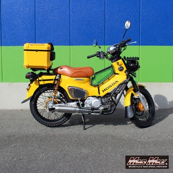 Mr Quick製 ホンダ クロスカブ CC110 JA60/JA45 カスタムロングシート ブラウン MAD MAX(マッドマックス)