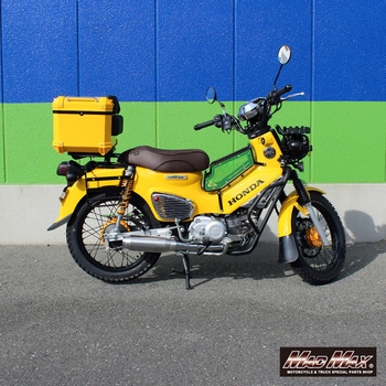 Mr Quick製 ホンダ クロスカブ CC110 JA60/JA45 カスタムロングシート ダークブラウン MAD MAX(マッドマックス)