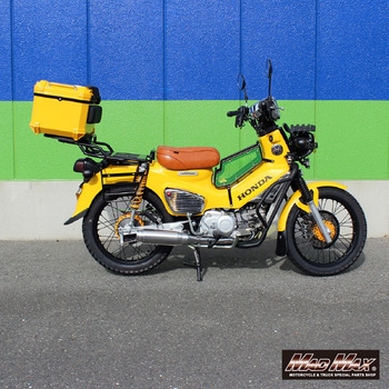 Mr Quick製 ホンダ クロスカブ CC110 JA60/JA45 カスタムシングルシート ブラウン MAD MAX(マッドマックス)