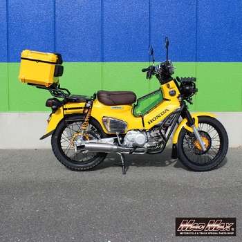 Mr Quick製 ホンダ クロスカブ CC110 JA60/JA45 カスタムシングルシート ダークブラウン MAD MAX(マッドマックス)