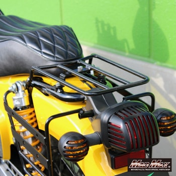 Mr Quick製 ホンダ CC110 クロスカブ用  JA60/JA45 リアキャリア ブラック MAD MAX(マッドマックス)