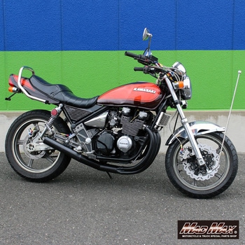 カワサキ ゼファー400/ZRX400 ウェーブ ディスクローター ブラック 2枚セット MAD MAX(マッドマックス)