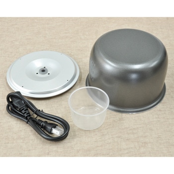 3合炊飯器 ホワイト ベルソス