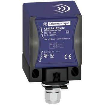 Telemecanique Sensors 近接センサ ブロック形 検出範囲 20 mm 洗浄 250Hz - TELEMECANIQUE SENSORS