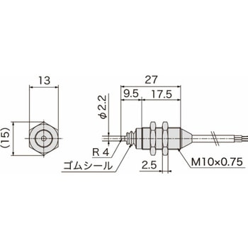 高精度タッチスイッチ(3線式) ST2M10 ST2M10-S-P アサ電子工業