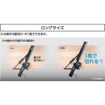 丸ノコガイド定規 たためるエルアングル Next シンワ測定