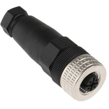 Telemecanique Sensors 丸型コネクタ， 4極， M12， ケーブルマウント， XZCC12FDM40B - TELEMECANIQUE SENSORS