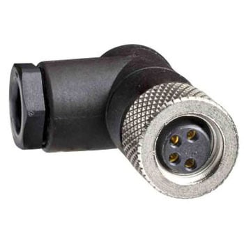 Telemecanique Sensors 丸型コネクタ， 4極， M8， ケーブルマウント， XZCC8FCM40S TELEMECANIQUE SENSORS