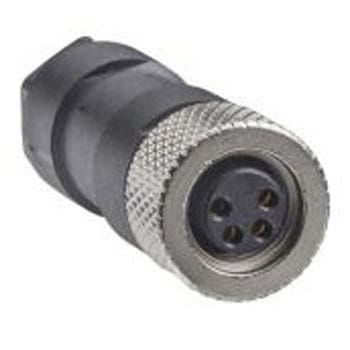 Telemecanique Sensors 丸型コネクタ， 4極， M8， ケーブルマウント， XZCC8FDM40V TELEMECANIQUE SENSORS