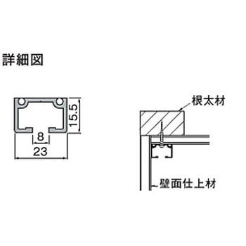 ピクチャーレール 天井後付タイプ NASTA(ナスタ)