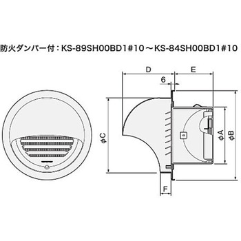 屋外換気口 ステンレス NASTA(ナスタ)