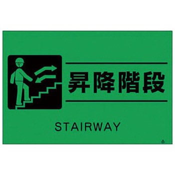 蛍光標識 仙台銘板