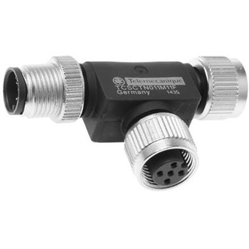 丸型コネクタ用アダプタ， Telemecanique Sensors TCSCTN011M11F チーズ TELEMECANIQUE SENSORS