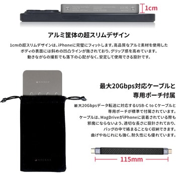 MagDrive(マグドライブ) 1TB HACRAY(ハクライ)