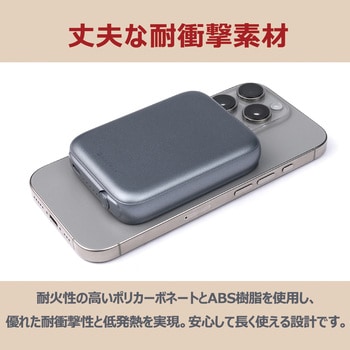 All in One 15W マグネットワイヤレスバッテリー HACRAY(ハクライ)