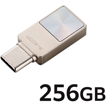 USBメモリ USB3.2(Gen1) Type-C ストラップホール付 小型 セキュリティ機能対応 エレコム