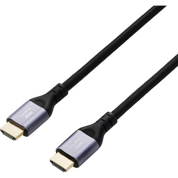 HDMI 2.1 ケーブル ウルトラハイスピード 8K 60Hz 4K 120Hz eARC VRR Dynamic HDR ナイロンメッシュ エレコム