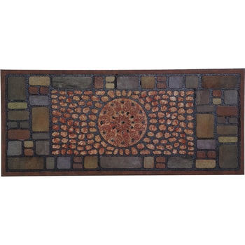 エントランスラバーマット 24×55cm リブプラス
