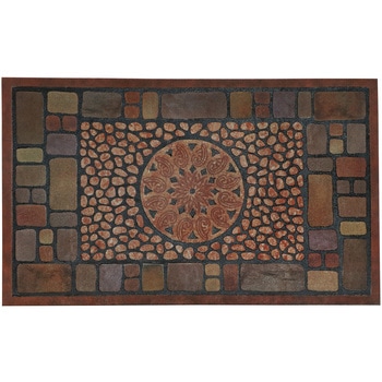 エントランスラバーマット 45×75cm リブプラス